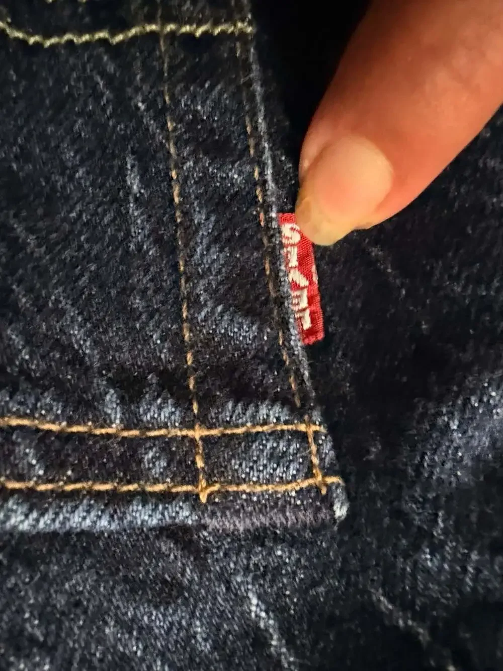 Levi's 451 big “E” Regular Fit Dark Wash Denim Jeans